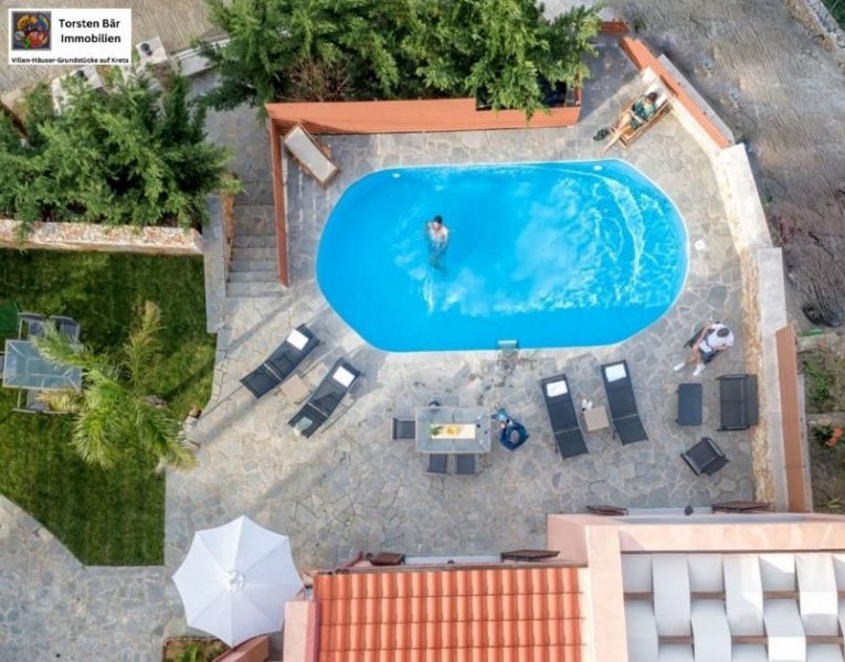 Neo Chorio Kreta, Neo Chorio freist. Villa m. priv. Pool Haus kaufen